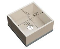 K450-400 столешница кварцевый камень